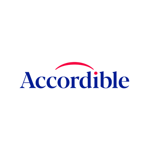 Accordible.com logo, a brandable .com business name for sale