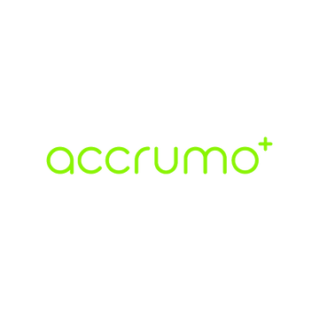 Accrumo.com logo, a brandable .com business name for sale