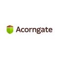 Acorngate.com logo, a brandable .com business name for sale