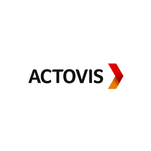 Actovis.com logo, a brandable .com business name for sale