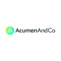 AcumenAndCo.com logo, a brandable .com business name for sale