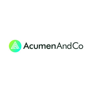AcumenAndCo.com logo, a brandable .com business name for sale
