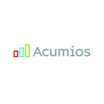 Acumios.com logo, a brandable .com business name for sale