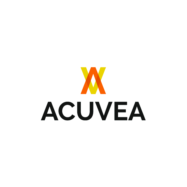 Acuvea.com logo, a brandable .com business name for sale