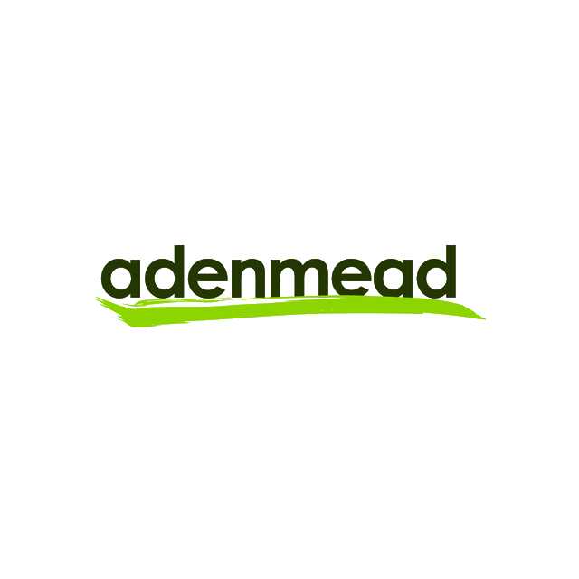 Adenmead.com logo, a brandable .com business name for sale