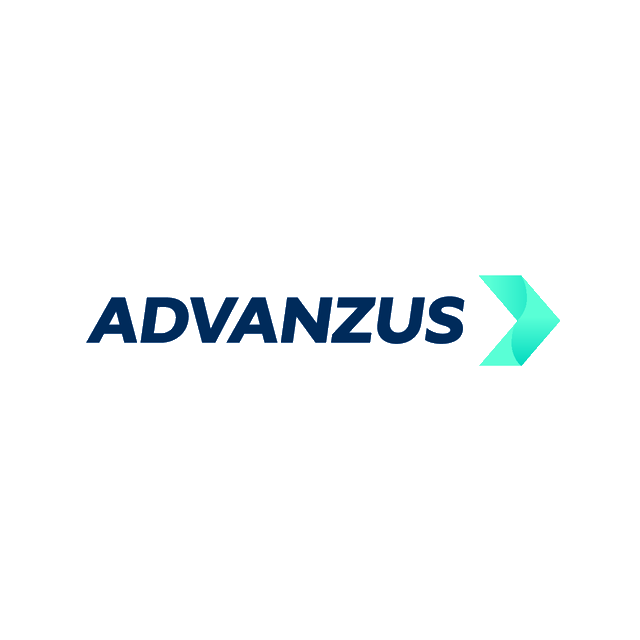 Advanzus.com logo, a brandable .com business name for sale