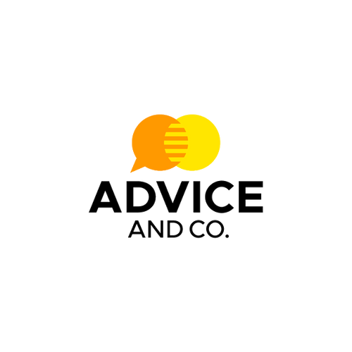 AdviceAndCo.com logo, a brandable .com business name for sale