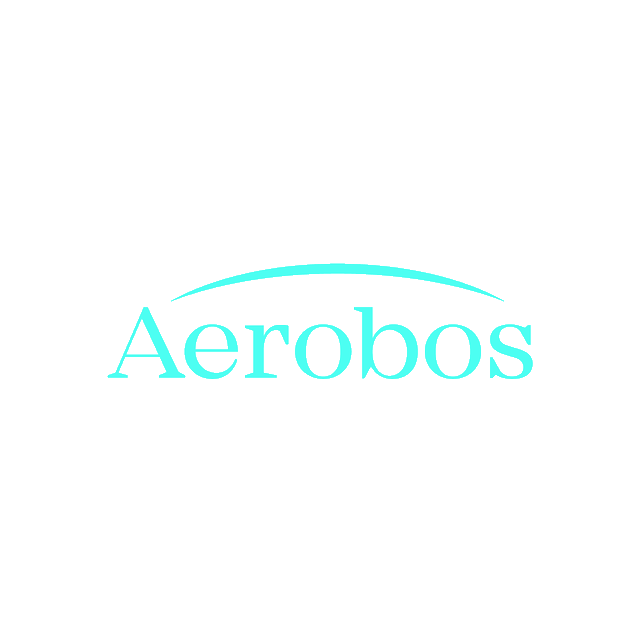 Aerobos.com logo, a brandable .com business name for sale