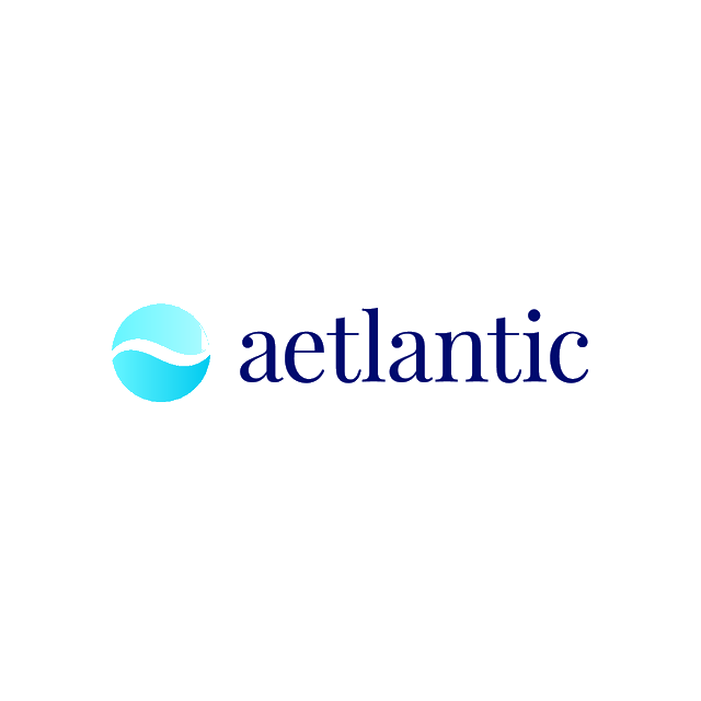 Aetlantic.com logo, a brandable .com business name for sale