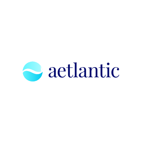 Aetlantic.com logo, a brandable .com business name for sale