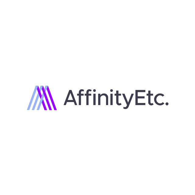 AffinityEtc.com logo, a brandable .com business name for sale