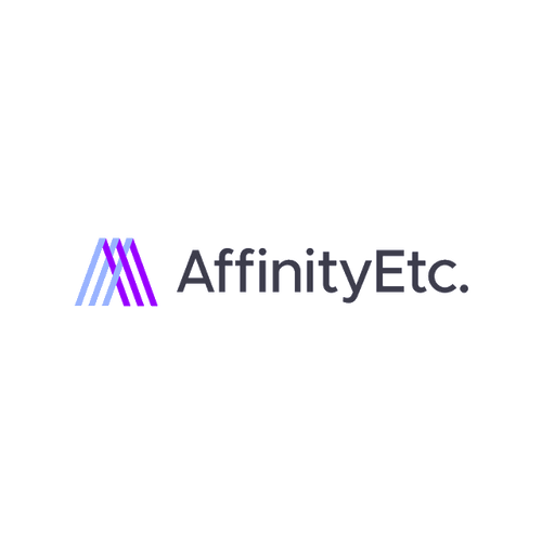 AffinityEtc.com logo, a brandable .com business name for sale