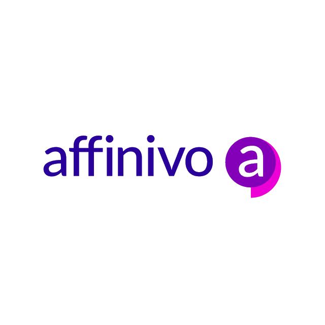 Affinivo.com logo, a brandable .com business name for sale