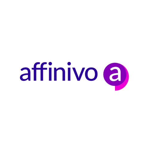 Affinivo.com logo, a brandable .com business name for sale