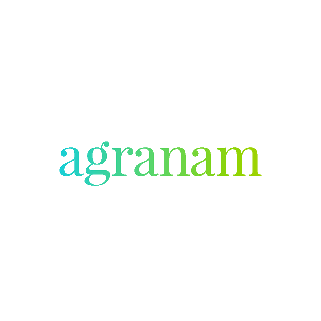 Agranam.com logo, a brandable .com business name for sale