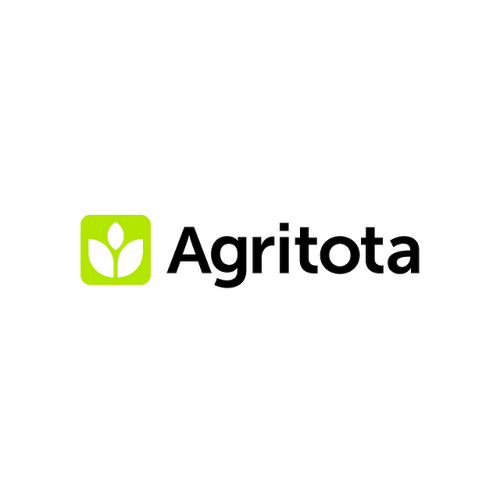 Agritota.com logo, a brandable .com business name for sale