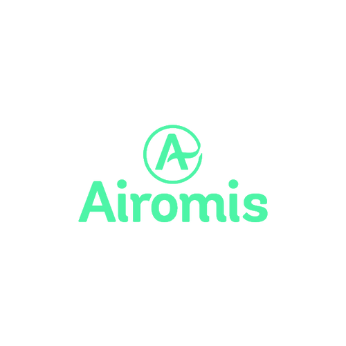 Airomis.com logo, a brandable .com business name for sale