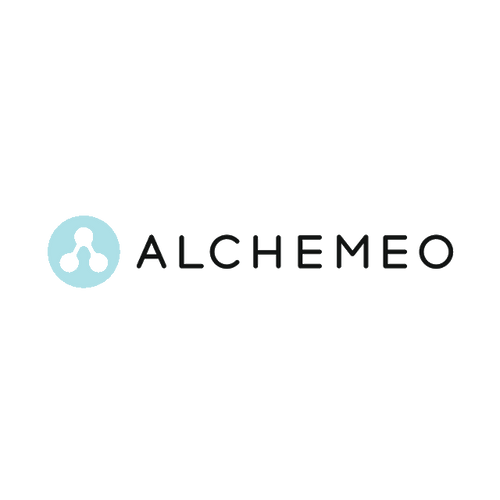 Alchemeo.com logo, a brandable .com business name for sale