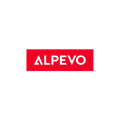 Alpevo.com logo, a brandable .com business name for sale
