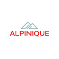 Alpinique.com logo, a brandable .com business name for sale