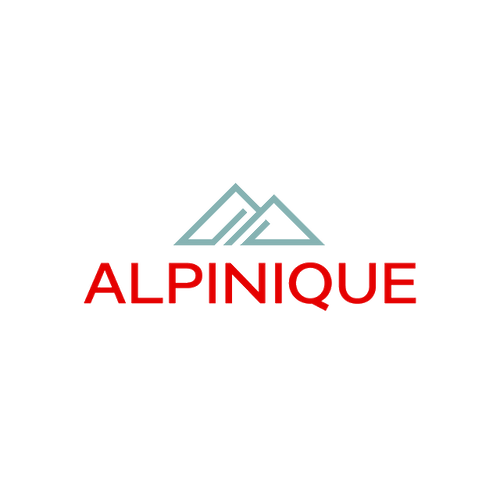 Alpinique.com logo, a brandable .com business name for sale