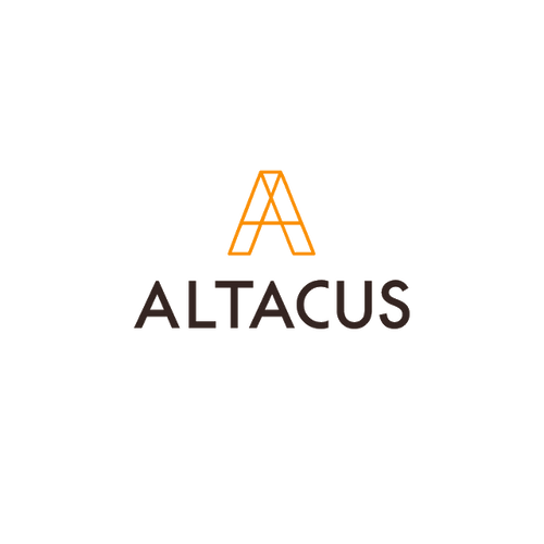 Altacus.com logo, a brandable .com business name for sale