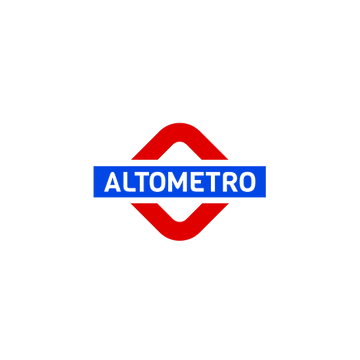 Altometro.com logo, a brandable .com business name for sale