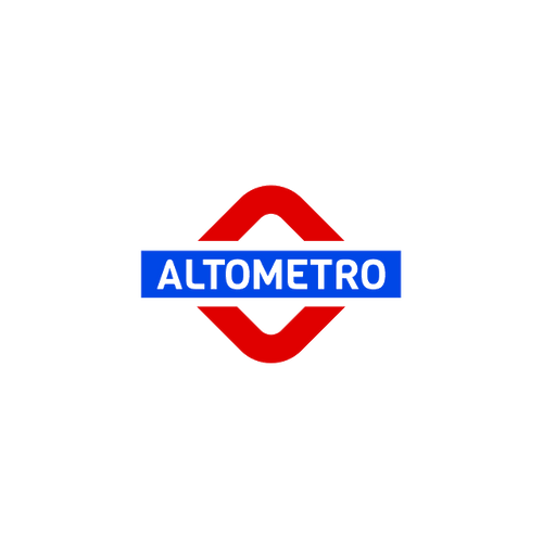 Altometro.com logo, a brandable .com business name for sale