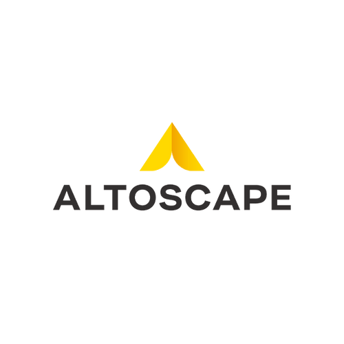 Altoscape.com logo, a brandable .com business name for sale