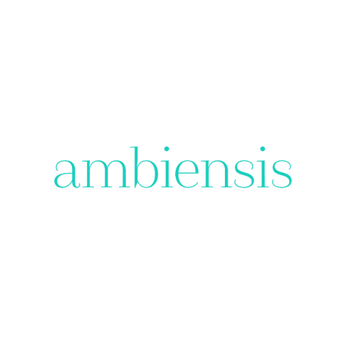 Ambiensis.com logo, a brandable .com business name for sale