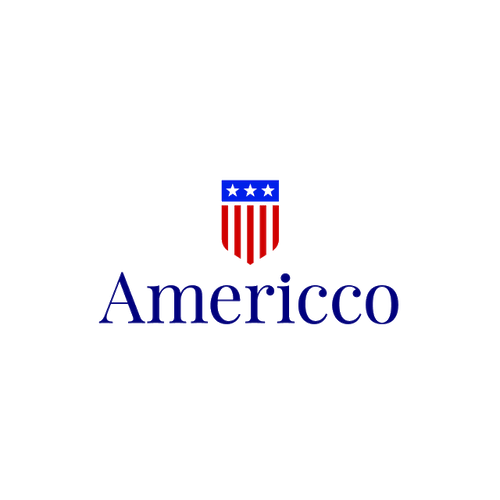 Americco.com logo, a brandable .com business name for sale