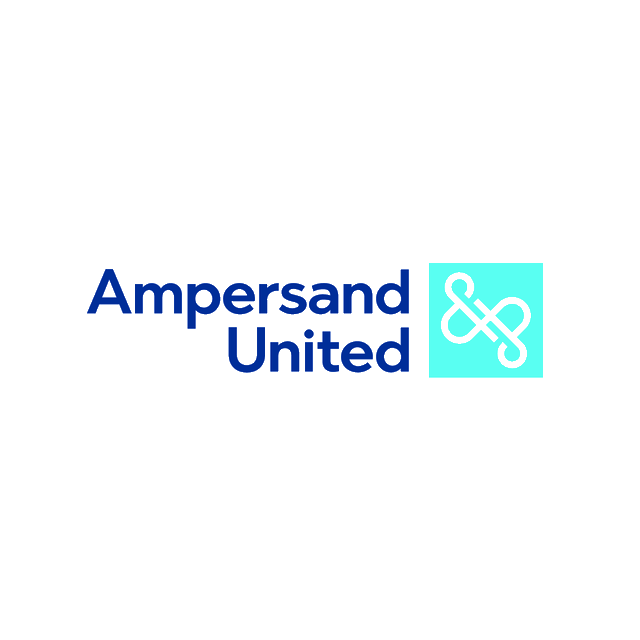 AmpersandUnited.com logo, a brandable .com business name for sale