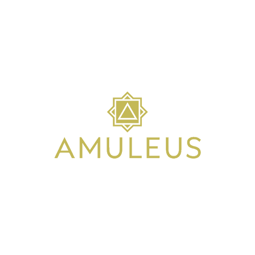 Amuleus.com logo, a brandable .com business name for sale