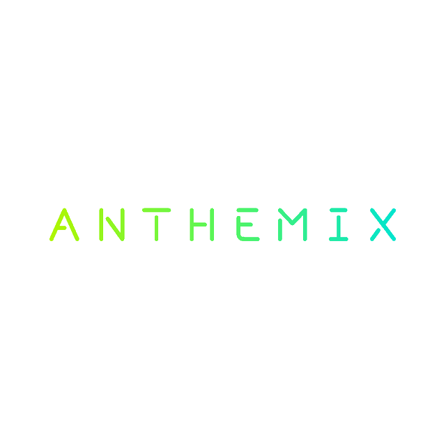 Anthemix.com logo, a brandable .com business name for sale