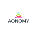 Aonomy.com logo, a brandable .com business name for sale