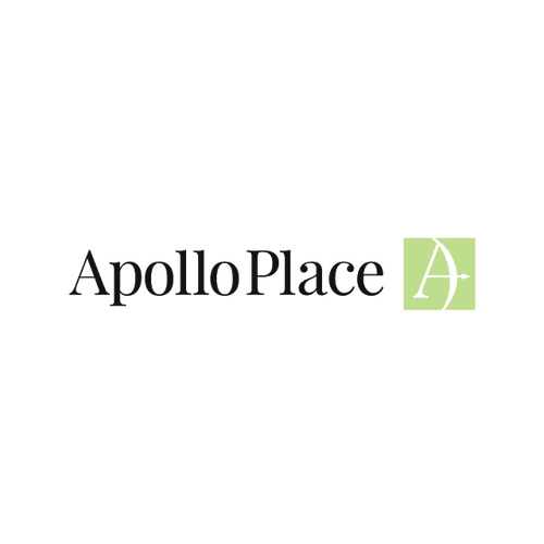 ApolloPlace.com logo, a brandable .com business name for sale
