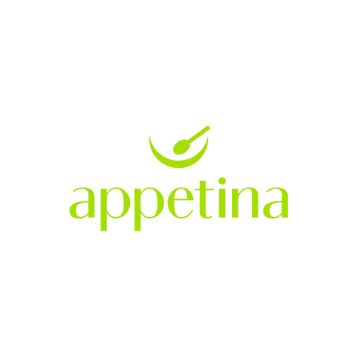 Appetina.com logo, a brandable .com business name for sale