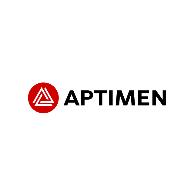 Aptimen.com logo, a brandable .com business name for sale