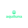 Aquiluna.com logo, a brandable .com business name for sale