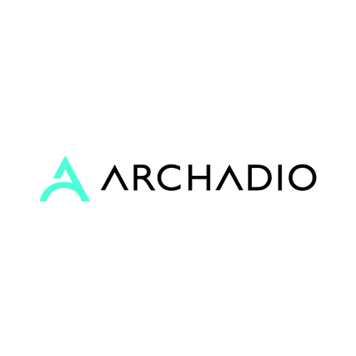 Archadio.com logo, a brandable .com business name for sale