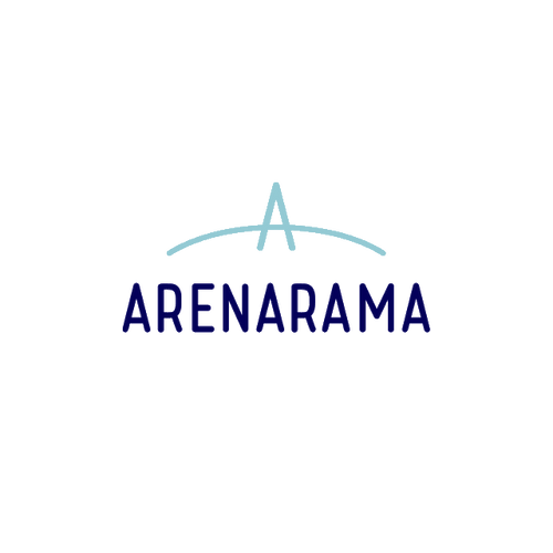 Arenarama.com logo, a brandable .com business name for sale