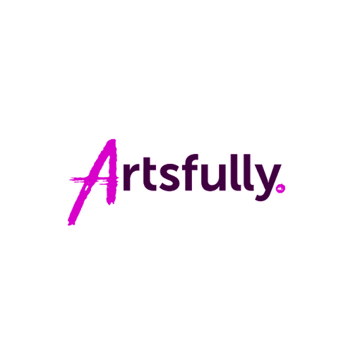 Artsfully.com logo, a brandable .com business name for sale