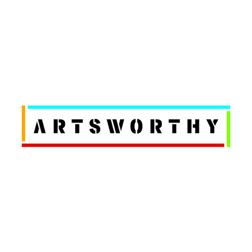 Artsworthy.com logo, a brandable .com business name for sale