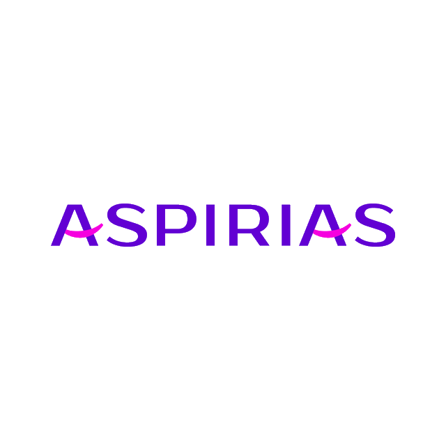 Aspirias.com logo, a brandable .com business name for sale
