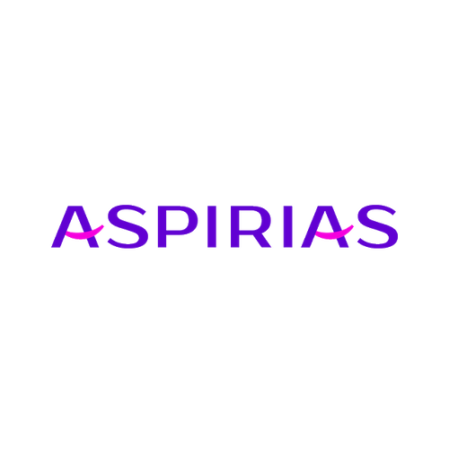Aspirias.com logo, a brandable .com business name for sale