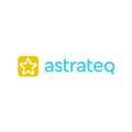 Astrateq.com logo, a brandable .com business name for sale
