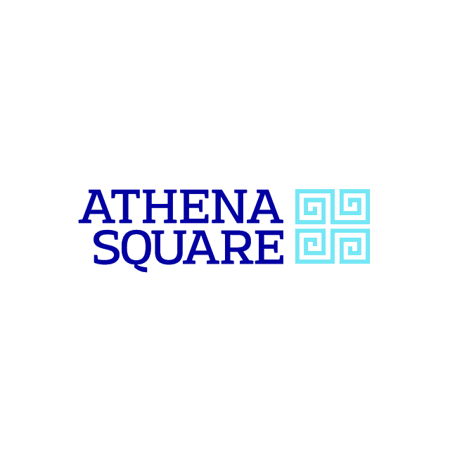 AthenaSquare.com logo, a brandable .com business name for sale