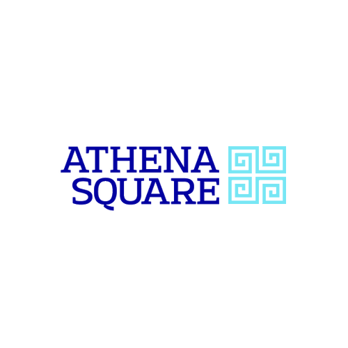 AthenaSquare.com logo, a brandable .com business name for sale