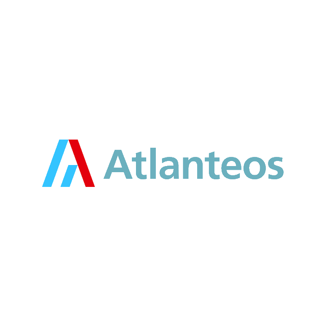 Atlanteos.com logo, a brandable .com business name for sale