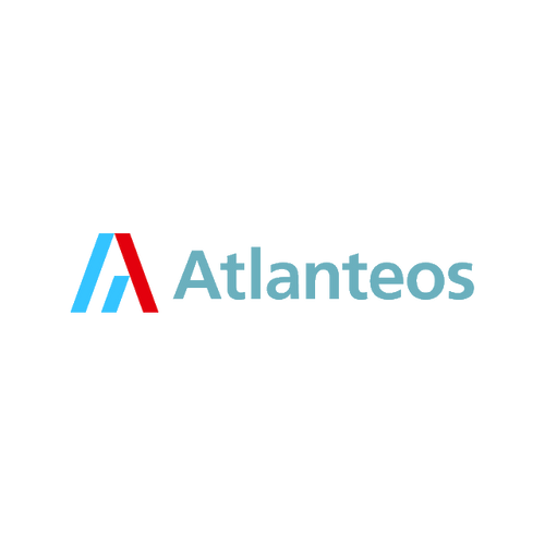 Atlanteos.com logo, a brandable .com business name for sale